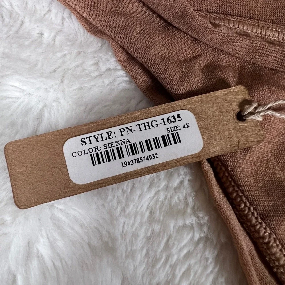 SKIMS Fits Everybody T-String Thong‎ Sienna Brown PN-THG-1635 Womens Size 4X NEW